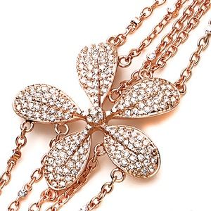 Park Lane Rose Gold flower bracelet